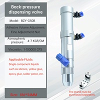 Valve de distribution automatique de précision en silicone haute performance BZY pour adhésifs à viscosité moyenne à élevée 10 kW 220V