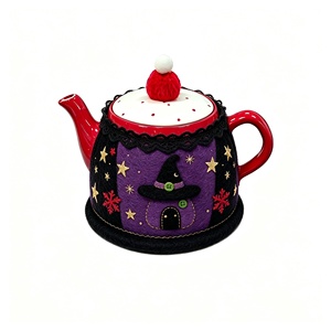 OEM ODM Halloween Themed Teapot Cozy Lace Teapot Warmer Insulated <strong>Tea</strong> <strong>Pot</strong> <strong>Cosy</strong> for Home Kitchen Holiday Party Table Decor - Product Image 3