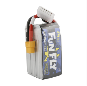 <span class=keywords><strong>Tattu</strong></span> 1300mAh <span class=keywords><strong>6S</strong></span> 100C 22.2V <span class=keywords><strong>FunFly</strong></span> Lipo Batterie avec prise XT60 - Product Image 3