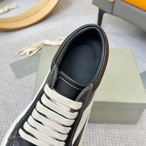 Zapatillas de Diseñador de Lujo de Caña Alta para Hombre y Mujer, Zapatos Casuales de Cuero de Calidad Original, Zapatos Deportivos de Moda de Marca Ricks - Product Image 5