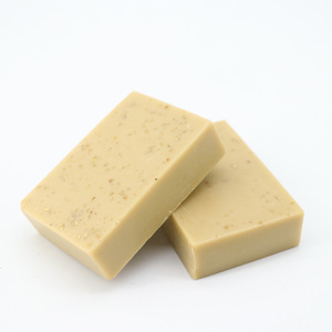 Jabón <span class=keywords><strong>Artesanal</strong></span> de <span class=keywords><strong>Avena</strong></span> de 100g, Jabón con Partículas de <span class=keywords><strong>Avena</strong></span> para Limpieza, Baño y Higiene - Product Image 1