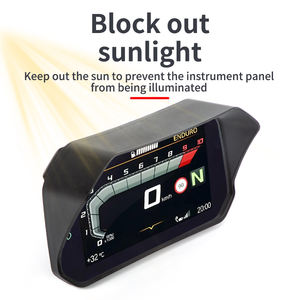 Parasole per Tachimetro Universale per <span class=keywords><strong>Moto</strong></span> <span class=keywords><strong>BMW</strong></span> R1250GS F750GS F850GS R1200GS ADV, Parti di Ricambio per Strumentazione - Product Image 4