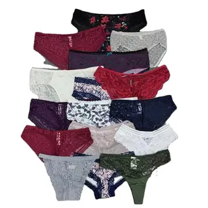 I produttori forniscono mutandine di cotone da donna di qualità argento Sexy Girl Bra filippine Maxy Panty con vita alta