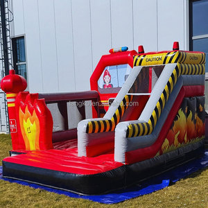 Castillo Inflable Comercial Grande con Tobogán y Zona de Juegos - Product Image 5