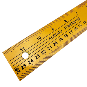 Équerre d'angle 300 mm (12 pouces) en acier avec échelle jaune et base en alliage d'aluminium, outil de mesure à 90 degrés pour le travail du bois et la construction - Product Image 5