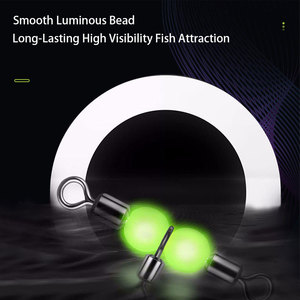 Connecteur pivotant lumineux pour la pêche <span class=keywords><strong>en</strong></span> <span class=keywords><strong>mer</strong></span>, pivotant à trois voies, séparateur <span class=keywords><strong>de</strong></span> ligne, pivotant <span class=keywords><strong>en</strong></span> forme <span class=keywords><strong>de</strong></span> T, pivotant à trois voies pour la pêche, attaches à ressort - Product Image 3