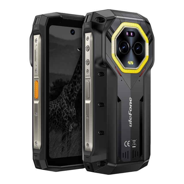 Ulefone Armor Mini 20 Pro 5G Rugged Phone 8GB+256GB 4.7 Inch Android 15 NFC Mobile Phone