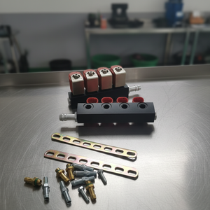 Großhandel Brandneue CNG-Gas-Spritzleiste Geeignet für CNG-Fahrzeuge, Vierzylinder-Aluminium-Einspritzleiste für Autos - Product Image 2