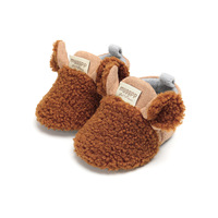Chaussures de marche pour bébés filles et garçons, hiver 2026, premières chaussures, antidérapantes, semelle souple, chaussures à motifs animaliers