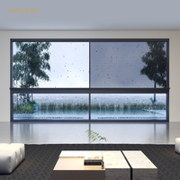 Ventana Corredera de Aluminio para Exterior de Doble Vidrio Templado de Alta Calidad y Eficiencia Energética de Wazzor Factory