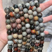 Großhandel Naturstein Runde Lose Perlen Strang Kristall Quarz Opal Achat Roter Aventurin Jade Jaspis Edelsteinperlen Stränge