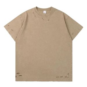 เสื้อเชิ๊ตผ้าฝ้าย100% วินเทจใส่สบายสำหรับผู้ชายเด็กผู้ชายเสื้อเชิ๊ตผ้าฝ้ายธรรมดาแบบเรียบๆสกรีนได้พิมพ์ลายดีทีจี300GSM โอเวอร์ไซส์ - Product Image 4