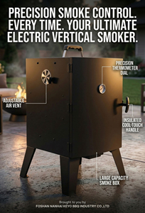 Best Selling Outdoor Kitchen Set Electric Grill Hot <strong>Sale</strong> Briquet Bbq Smoker - Product Image 3