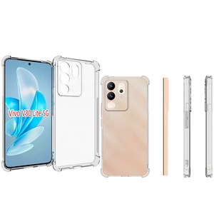 Étui de té<span class=keywords><strong>l</strong></span>éphone portable transparent en TPU écologique anti-chute et résistant aux chocs pour VIVO V30e V30 V40 Lite <span class=keywords><strong>IQOO</strong></span> U5 5G, design 2024 - Product Image 1