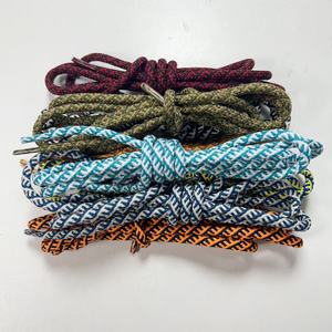 เชือกผูกรองเท้าหลากสีทรงกลมสำหรับรองเท้าผ้าใบ <span class=keywords><strong>Yeezy</strong></span> 350 <span class=keywords><strong>ราคา</strong></span>โรงงาน - Product Image 1