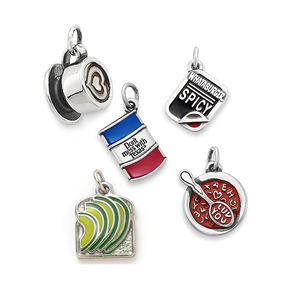 ความสุขของชีวิต | เสน่ห์เคลือบสแตนเลสสำหรับการทำเครื่องประดับ DIY | กาแฟ, เพลง, ชาการเดินทาง, ความรัก, จี้หูฟัง - Product Image 3