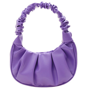 Borsa a Mano Plissettata di Alta Qualità per Donne, Design Retrò Unico, Stile Hobo - Product Image 4
