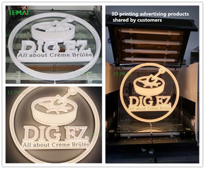 طابعة حروف ثلاثية الأبعاد عالية الاحترافية تعمل بالأشعة فوق البنفسجية طابعة ثلاثية الأبعاد للإعلان عن الكلمات للبيع - Product Image 3