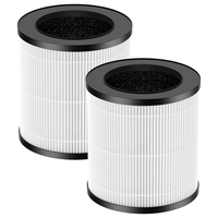Filter Pengganti HEPA Filter Silinder Karbon Aktif OEM/ODM untuk Pemasok Suku Cadang Pemurni Udara MOOKA KJ067L