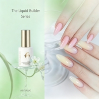 HEMA TPO Free BIAB Liquid Builder in a Bottle UV Gel Sans picotement thermique Gel d'extension d'ongles Soak Off Fournitures professionnelles pour ongles OEM