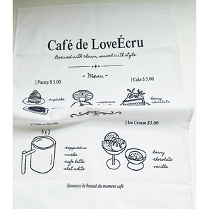 Serviette en coton à suspendre pour boulangerie, café, tissu décoratif personnalisé avec votre design - Product Image 3
