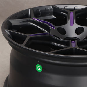 Nouveau Wangu CNC personnalisé 1 pièce 5x12 0/114.3/112 18-21 pouces violet Chrome monobloc Concave forgé roue en alliage d'aluminium - Product Image 5