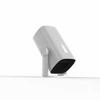Projecteur intelligent Android 11 K2N, rotation panoramique à 270°, WiFi 6, réseau 5G, 720P HD, portable, garantie de 30 jours, pour la maison, le bureau, petit format