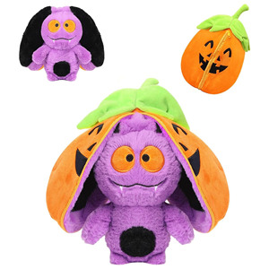 Nuovo Articolo Bestseller Transfrontaliero: Peluche a Forma di Pipistrello Reversibile per Halloween, in Cotone PP, 31cm-50cm, Regalo Festivo Unisex - Product Image 5