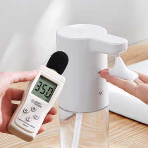 Nouveau distributeur automatique de savon moussant sans contact, distributeurs rechargeables par USB, distributeur de savon à capteur réglable à 2 niveaux pour salle de bain - Product Image 4