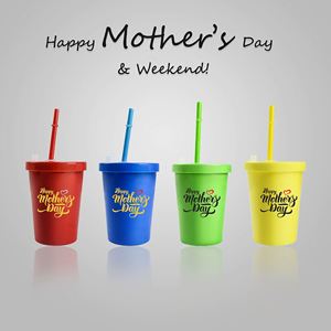 Bpa Free Food Plastic 12Oz/350Ml Juice Leakproof Kids' Drink <b>Sippy</b> With <b>Straw</b> Dishwasher Safe Party <b>Cup</b> Eco Travel Mugs - Product Image 4