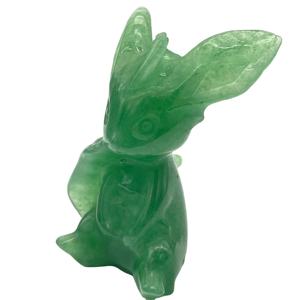 Venta al por mayor de curación Natural de piedra de cristal tallado animales de dibujos animados tallas pokeman Squirtle lapras - Product Image 5