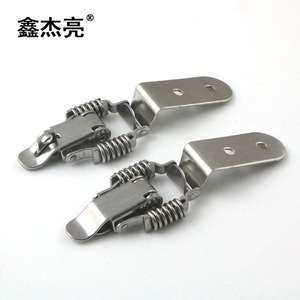 Gancho y bucle de resorte de acero inoxidable 304 DK507 de alta resistencia para cajas de madera, accesorios para equipaje - Product Image 1