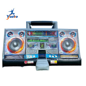 Château gonflable Boom Box, château gonflable, château gonflable commercial, château gonflable extérieur pour enfants et adultes - Product Image 1