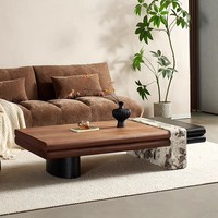 Einzelner Zeitgenössischer Couchtisch mit Verschiedenen Formen Moderne Wohnzimmermöbel für Zuhause oder Büro