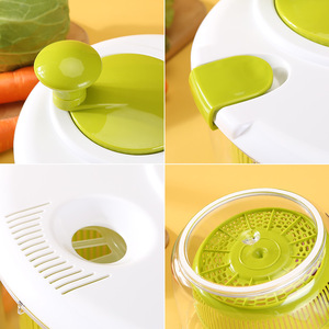 Panier de lavage pour déshydrateur de légumes, fournitures de cuisine, panier d'égouttage, déshydrateur manuel, déshydrateur de fruits et légumes, déshydrateur de salades - Product Image 4