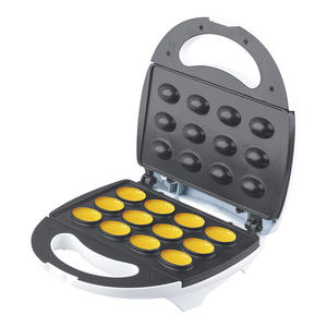 Machine à gaufres électrique antiadhésive 12 cavités pour mini-crêpes et mini-pains, idéale pour le petit-déjeuner - Product Image 1