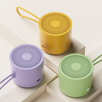 Haut-parleur Bluetooth portable A127 avec corde de suspension, mini, petit, en acier, pour extérieur, en forme de couplet