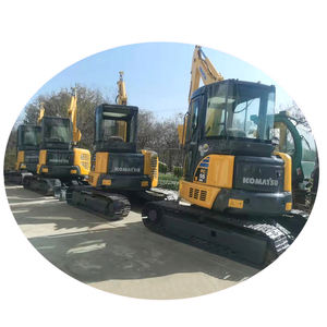 Venta caliente Komatsu PC55 Excavadora sobre orugas Equipo de construcción confiable con bomba de motor de caja de cambios de motor Cummins - Product Image 1