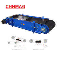 Mesin Sabuk Konveyor Pemisah Magnetik dengan Pembersihan Otomatis untuk Dijual QJRCY-L-120