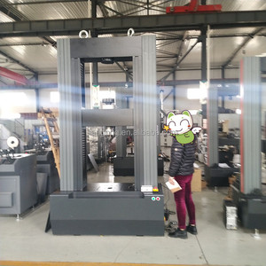 50kn इलेक्ट्रॉनिक सार्वभौमिक परीक्षण मशीन धातु प्लास्टिक रबर आईएसओ एस्टम जीबी मानकों पर तन्यता संपीड़न परीक्षण के लिए - Product Image 6