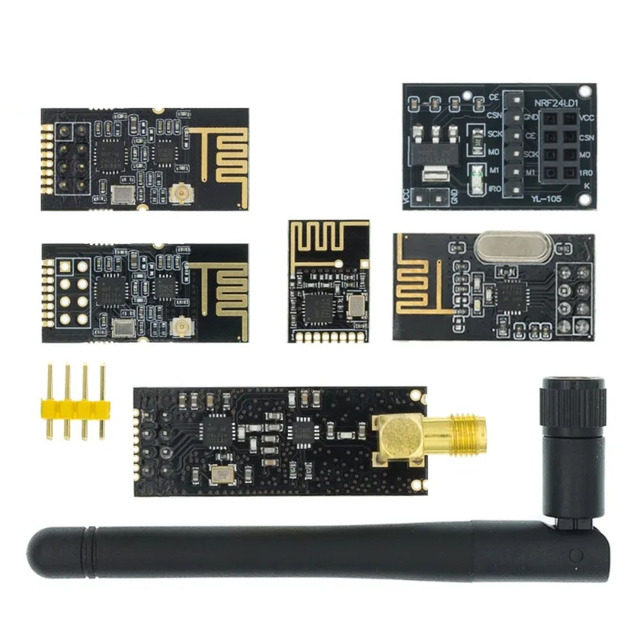 NRF24L01+ 2.4G wireless data transmission module 2.4GHz NRF24L01 upgrade version NRF24L01+PA+LNA 1000 Meters GT24