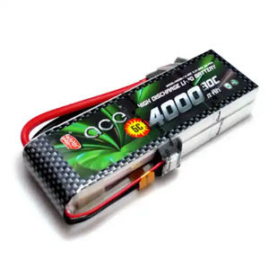 Аккумуляторная батарея Gens Ace Lipo 4S 4000 мАч 14,8 В аккумуляторная батарея 25C для радиоуправляемых вертолетов - Product Image 2