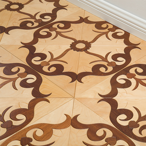 Suelo de Parquet Multicapa de Olmo de 14 mm, Grado ABCD, Antiarañazos, Acabado Cepillado, Estilo Moderno de Mediados de Siglo, Marca REACH, para Proyectos Comerciales - Product Image 2