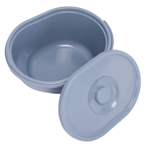 Cubo ovalado de plástico Kangshida con tapa, urinario doméstico para uso de personas mayores - Product Image 2