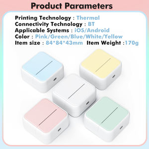 <span class=keywords><strong>Imprimante</strong></span> thermique <span class=keywords><strong>portable</strong></span> multicolore pour photos, autocollants, étiquettes et listes, idéale pour les entreprises de commerce, <span class=keywords><strong>imprimante</strong></span> thermique Bluetooth personnalisée et économique - Product Image 3