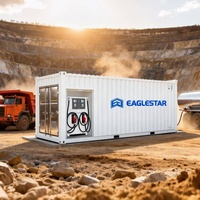 Stazione di Rifornimento Carburante Portatile per Pagamenti Mobili, Comoda Stazione di Rifornimento da 40000L ad Alta Capacità