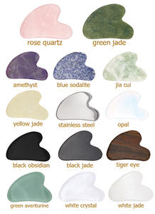 Alat wajah kristal <span class=keywords><strong>Gua</strong></span> <span class=keywords><strong>Sha</strong></span> alami, alat perawatan wajah kristal batu giok wajah pengangkat papan GuaSha pijat wajah batu <span class=keywords><strong>Gua</strong></span> <span class=keywords><strong>Sha</strong></span> - Product Image 3