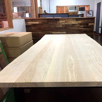 Plateau de table en bois massif moderne personnalisé, belle texture de bois naturel
