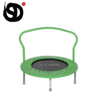 Sundow Mini trampoline de fitness de 40 pouces au design unique avec poignée