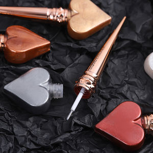 Liquid White Silver Rose Gold Pink Liquid Sparkly Glitter <span class=keywords><strong>Eyeliner</strong></span> Sets Glitter Eye Liners pour femmes - Product Image 4